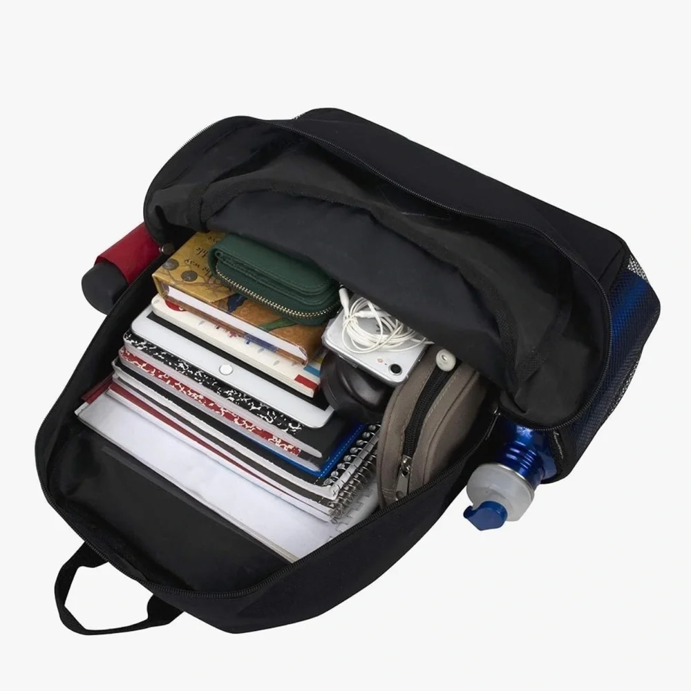Black Reflective Backpack